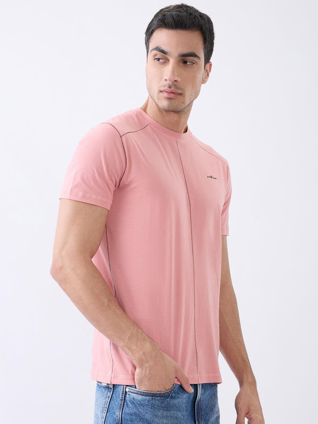 Galactic Solid Crew Neck T-Shirt