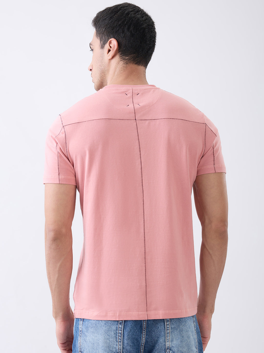 Galactic Solid Crew Neck T-Shirt