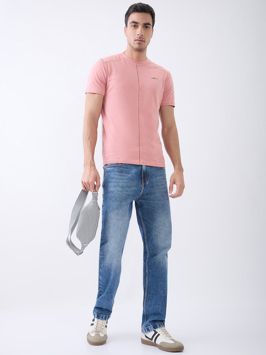 Galactic Solid Crew Neck T-Shirt