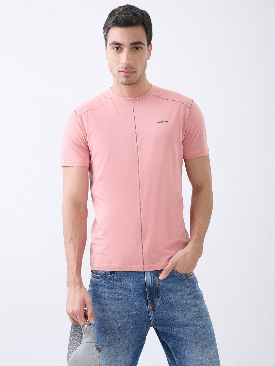 Galactic Solid Crew Neck T-Shirt