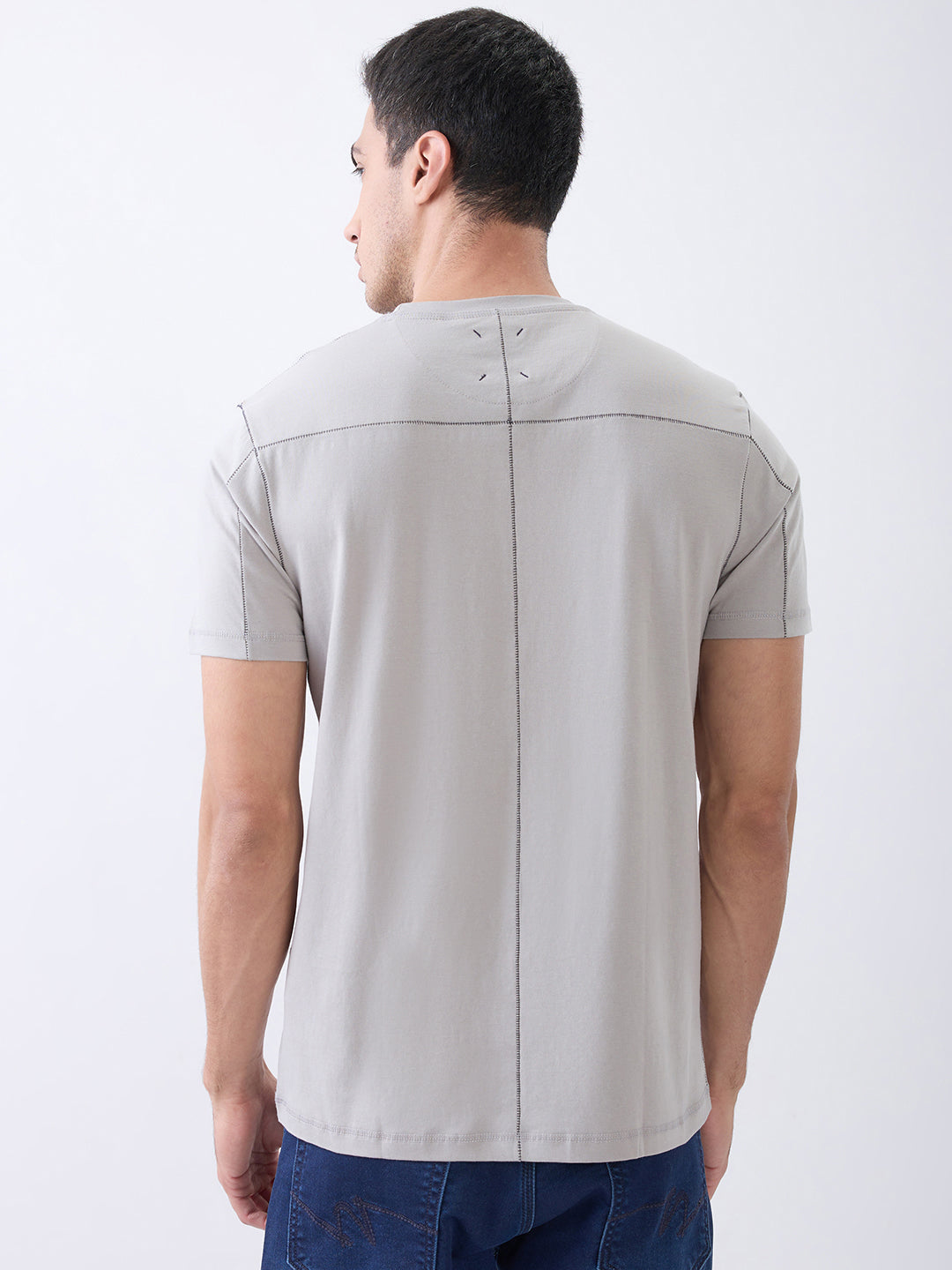 Galactic Solid Crew Neck T-Shirt