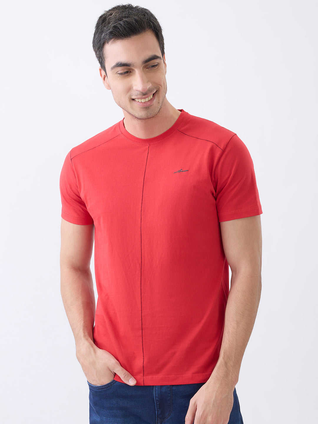 Galactic Solid Crew Neck T-Shirt