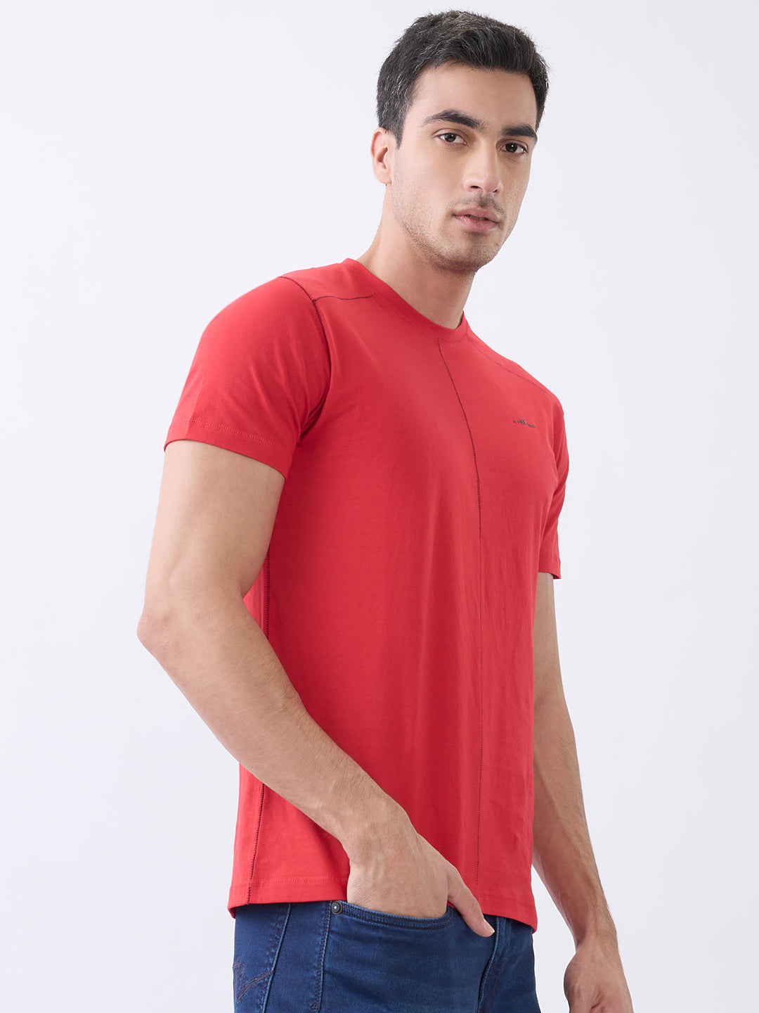 Galactic Solid Crew Neck T-Shirt