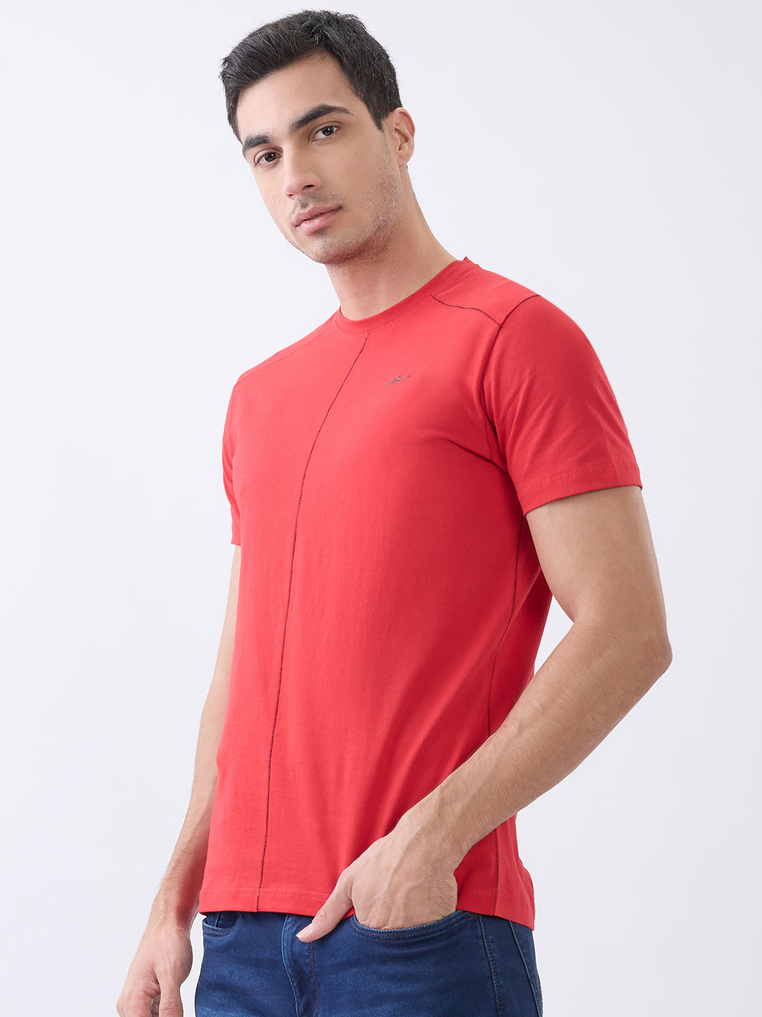 Galactic Solid Crew Neck T-Shirt