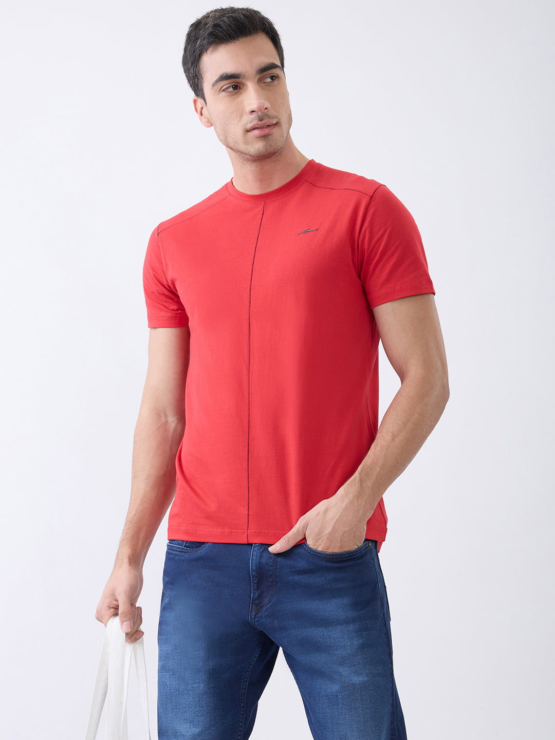 Galactic Solid Crew Neck T-Shirt