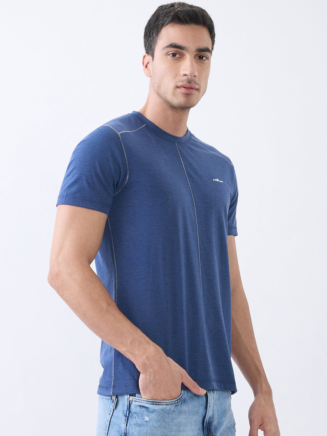 Galactic Solid Crew Neck T-Shirt