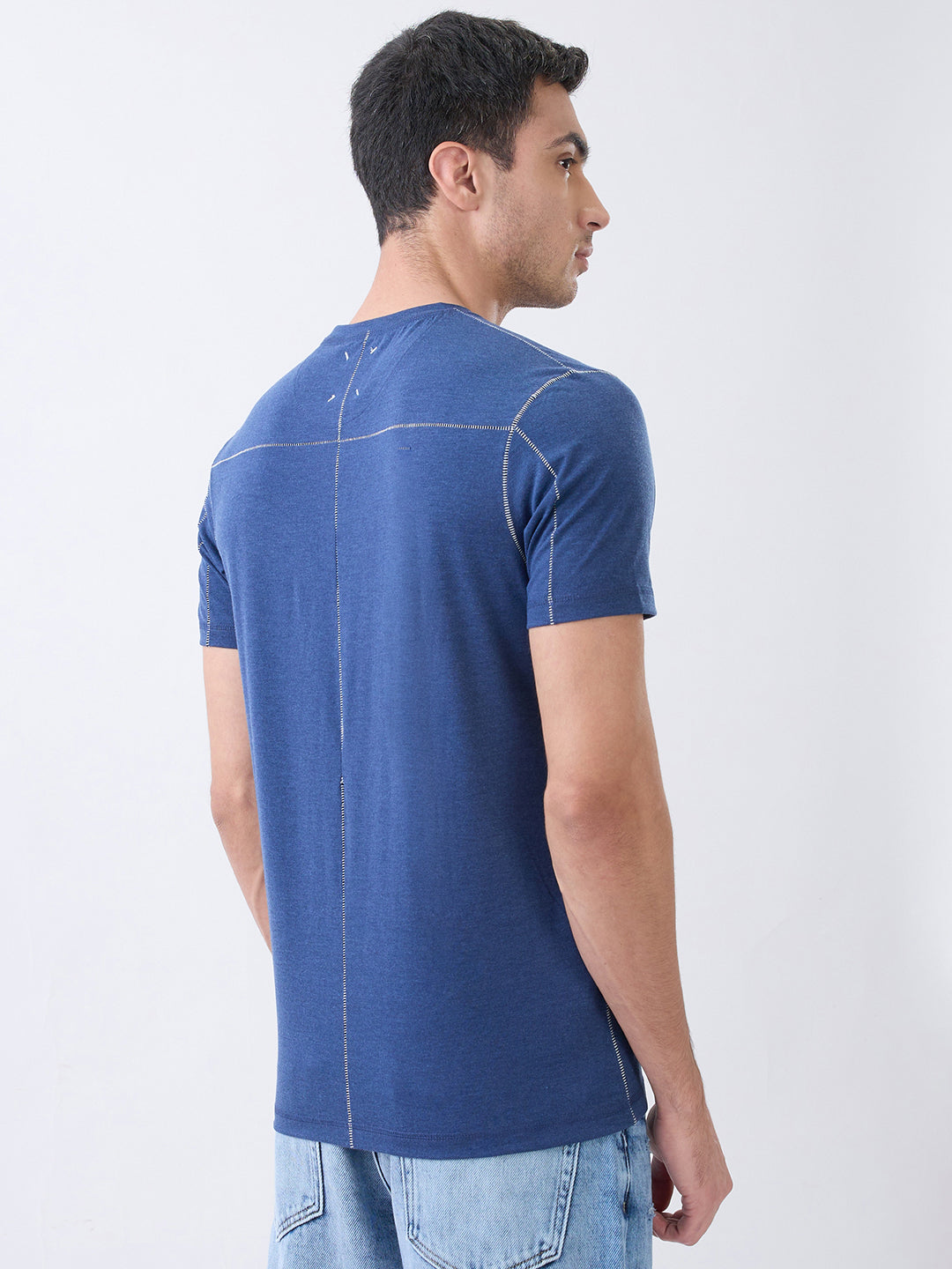 Galactic Solid Crew Neck T-Shirt