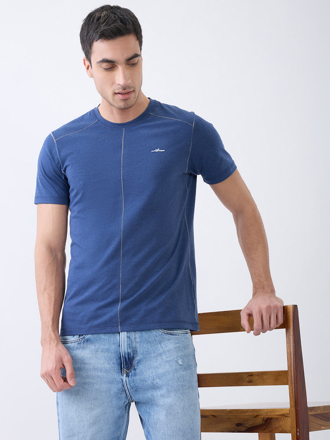 Galactic Solid Crew Neck T-Shirt