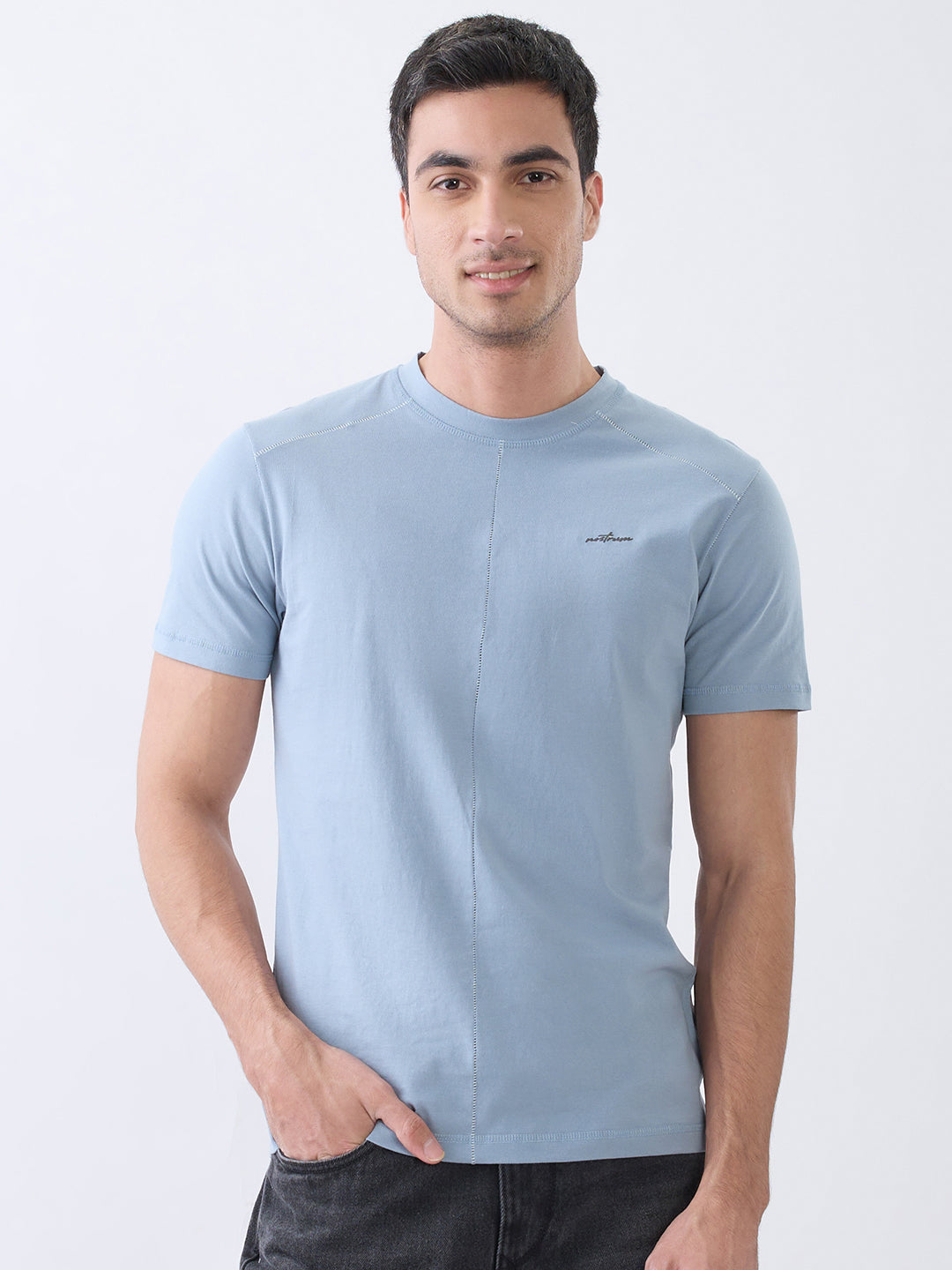 Galactic Solid Crew Neck T-Shirt