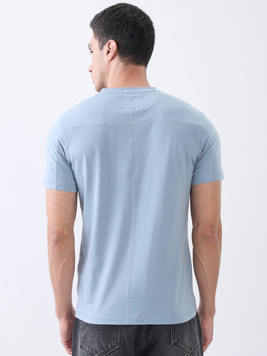 Galactic Solid Crew Neck T-Shirt