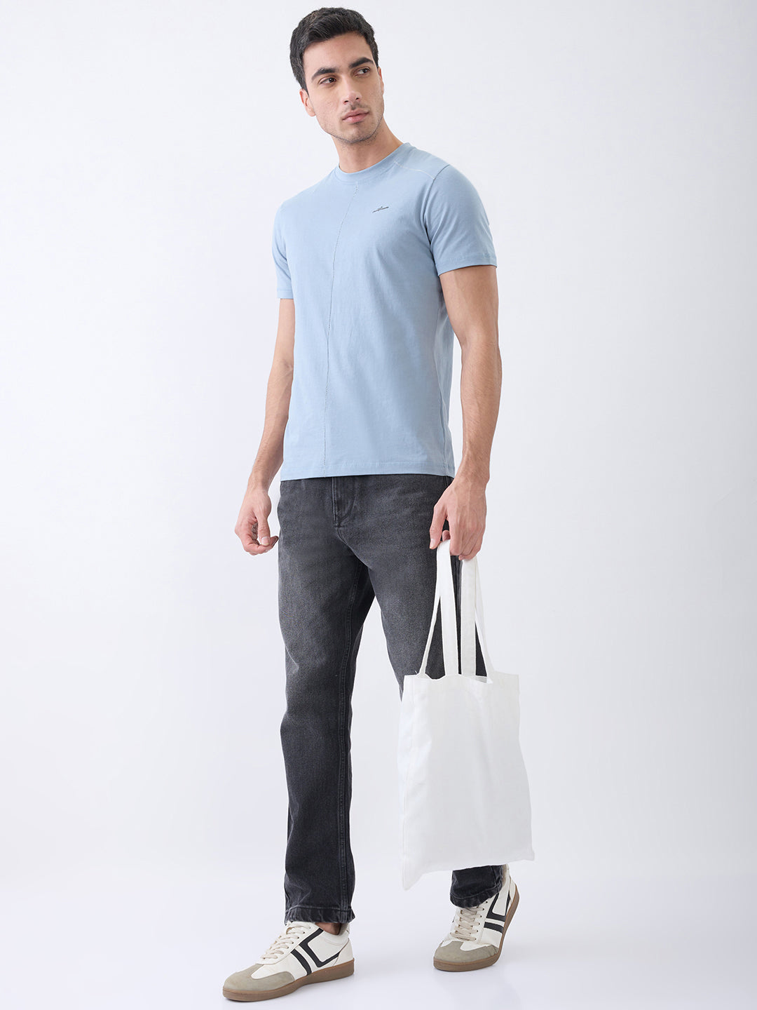 Galactic Solid Crew Neck T-Shirt