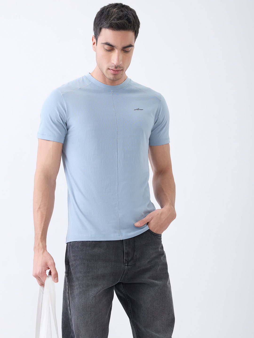 Galactic Solid Crew Neck T-Shirt