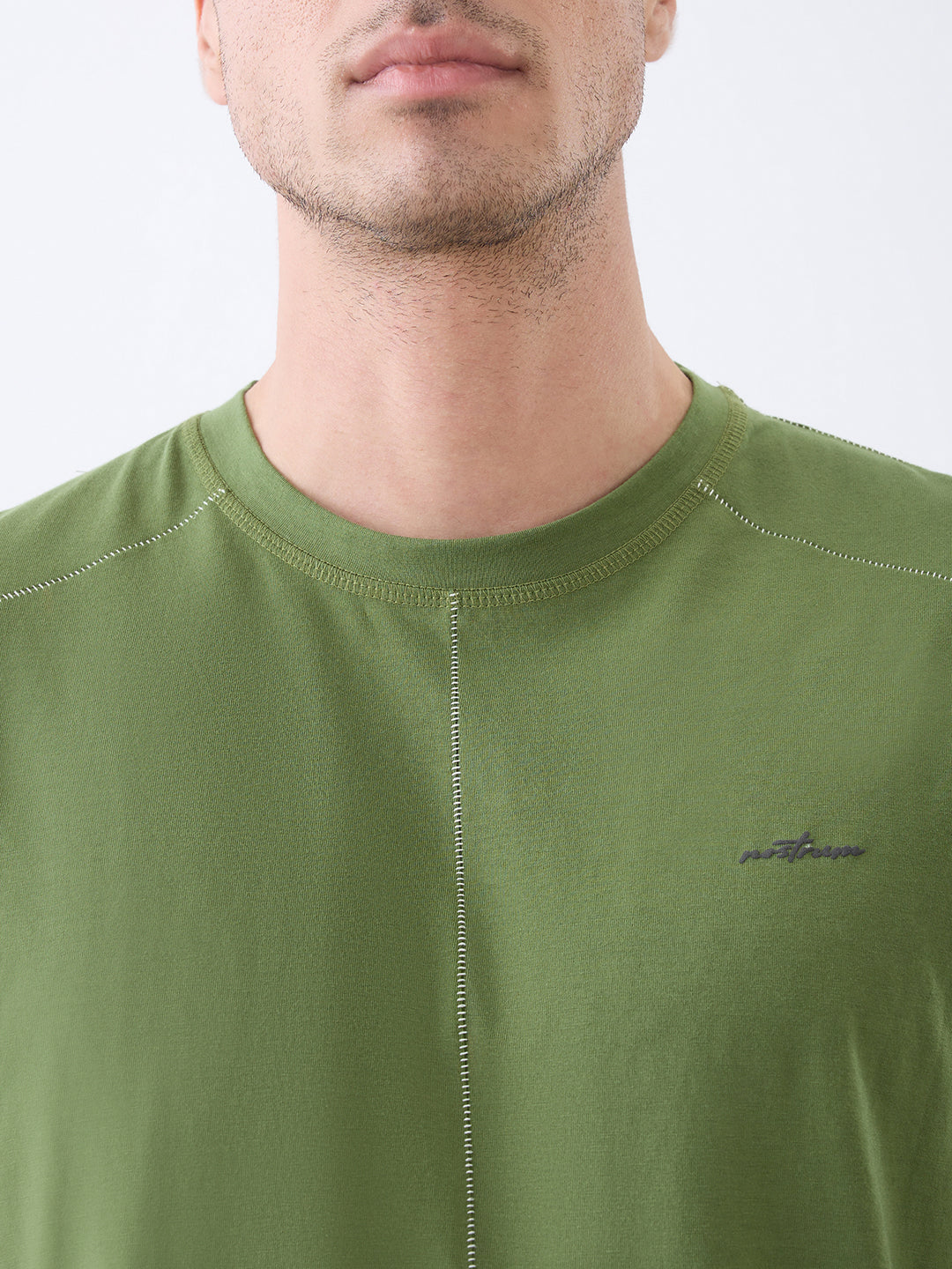 Galactic Solid Crew Neck T-Shirt