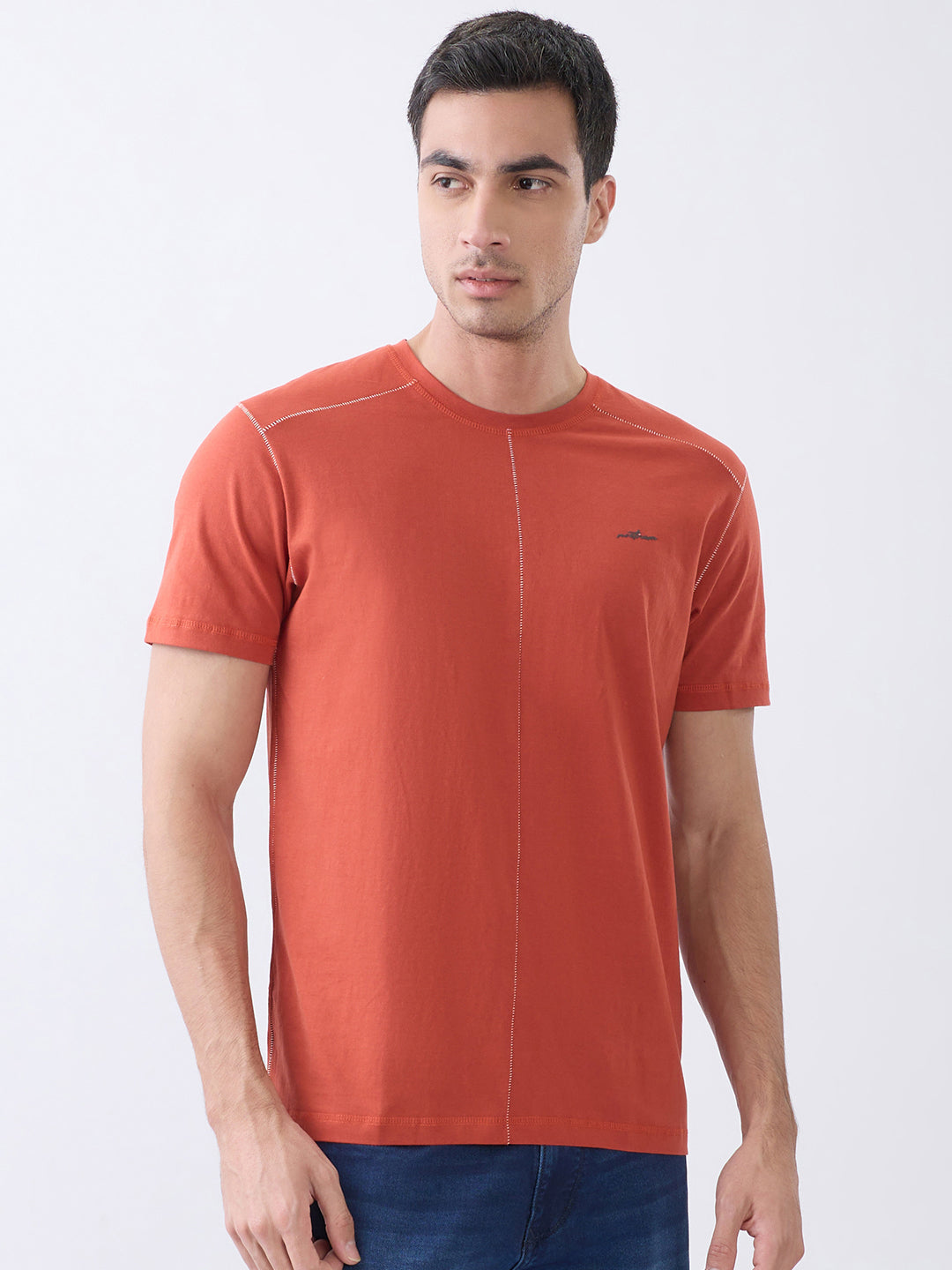 Galactic Solid Crew Neck T-Shirt