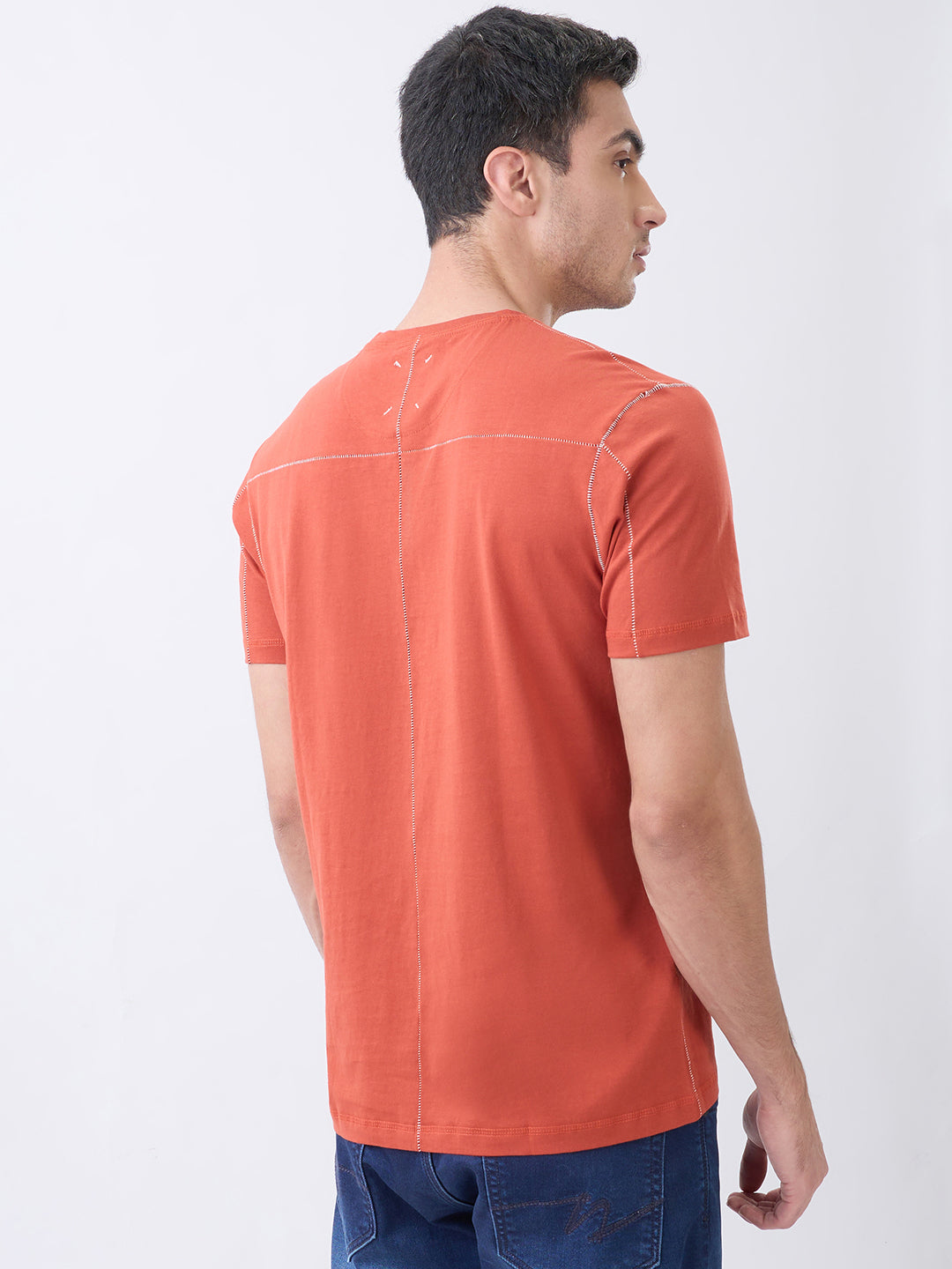 Galactic Solid Crew Neck T-Shirt