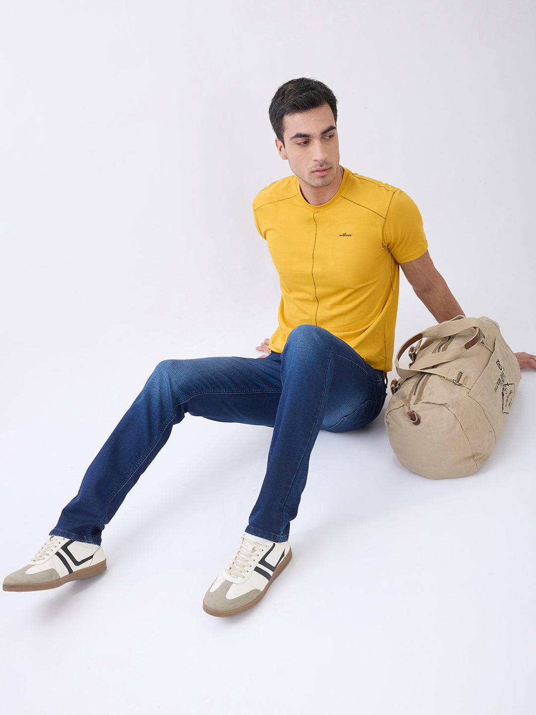 Galactic Solid Crew Neck T-Shirt