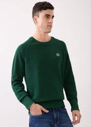 Snobby Crew Neck Pullover: B.Green