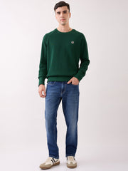 Snobby Crew Neck Pullover: B.Green