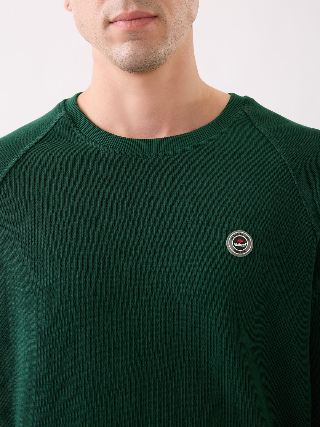 Snobby Crew Neck Pullover: B.Green