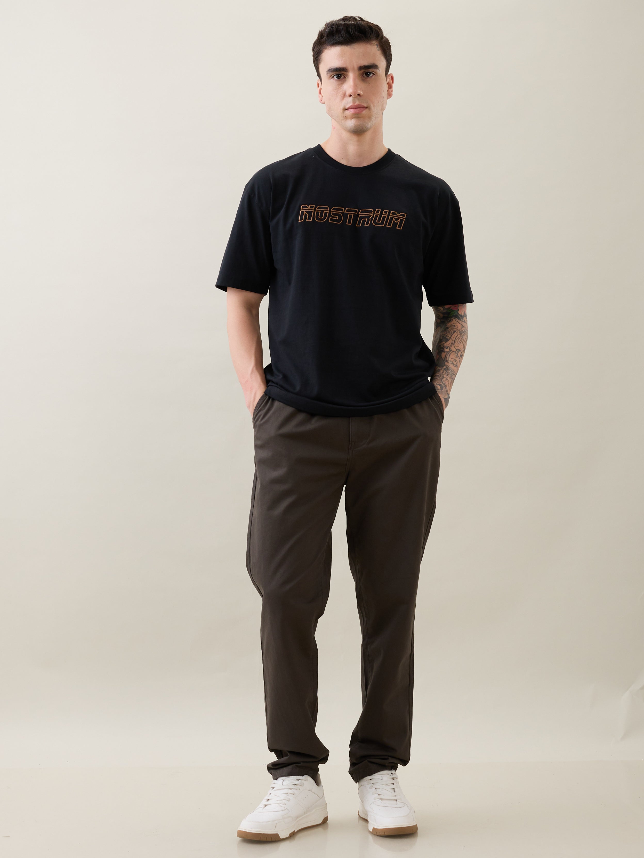 Persits Oversized T-Shirt: Black