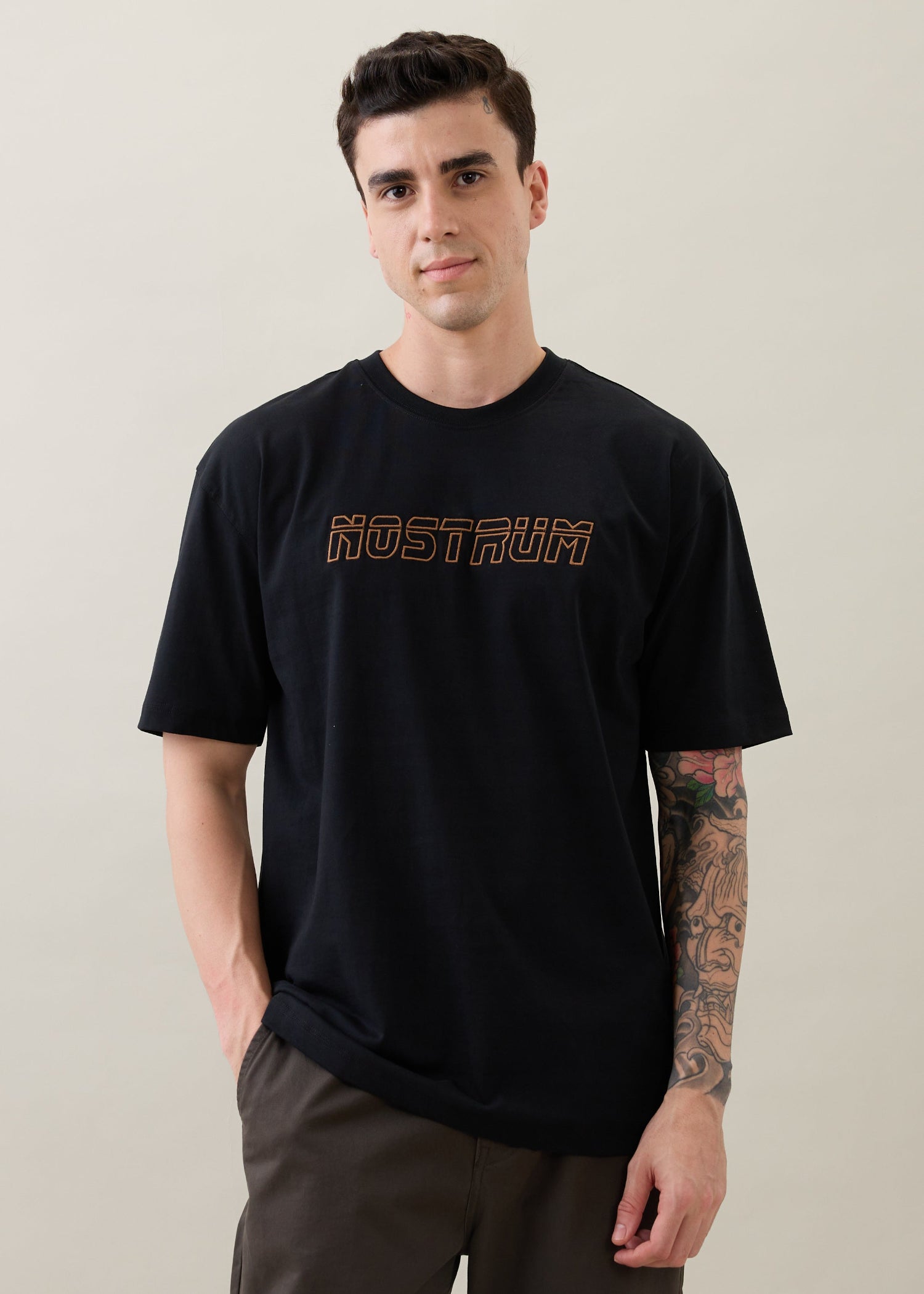 Persits Oversized T-Shirt: Black