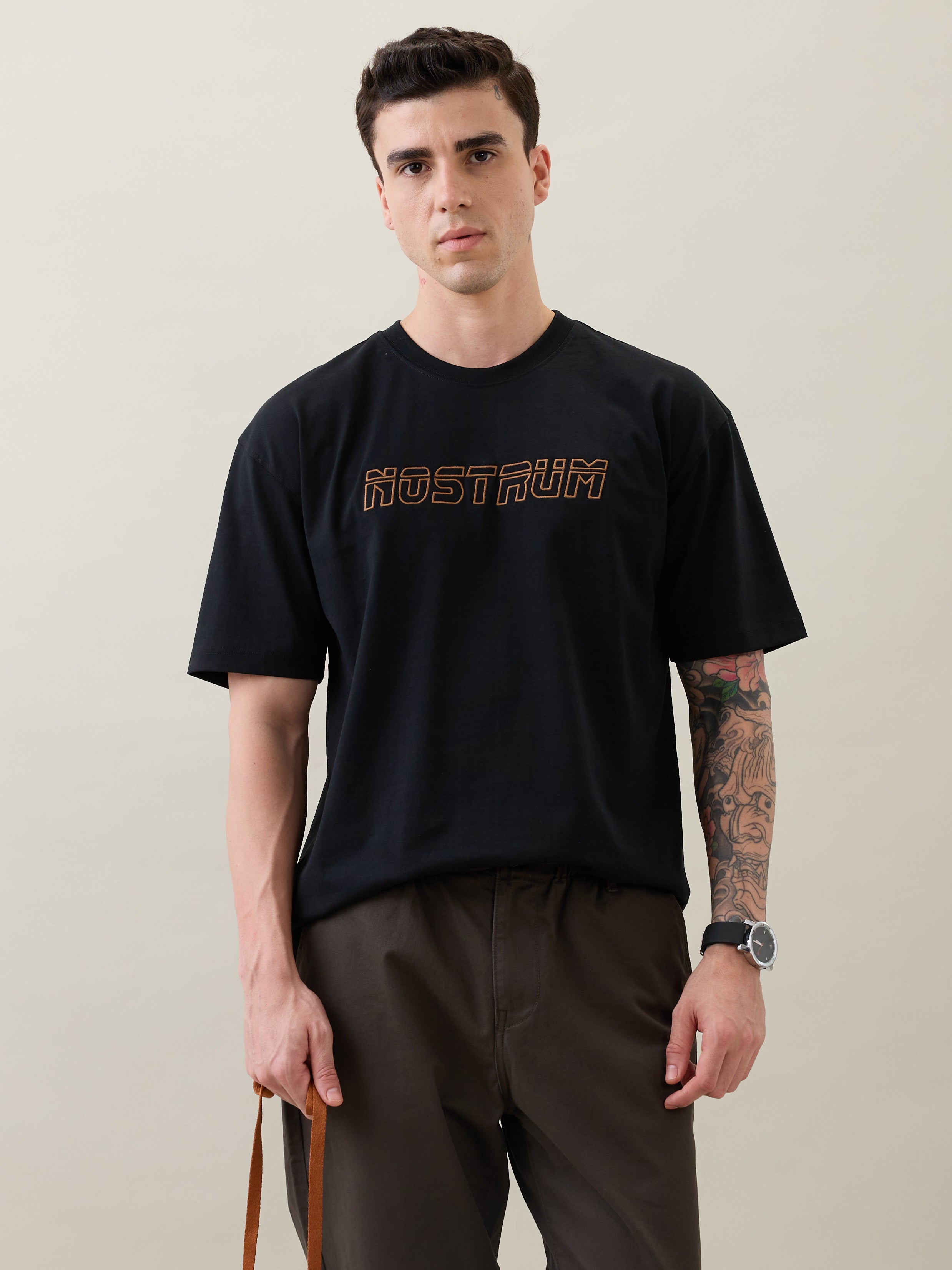 Persits Oversized T-Shirt: Black