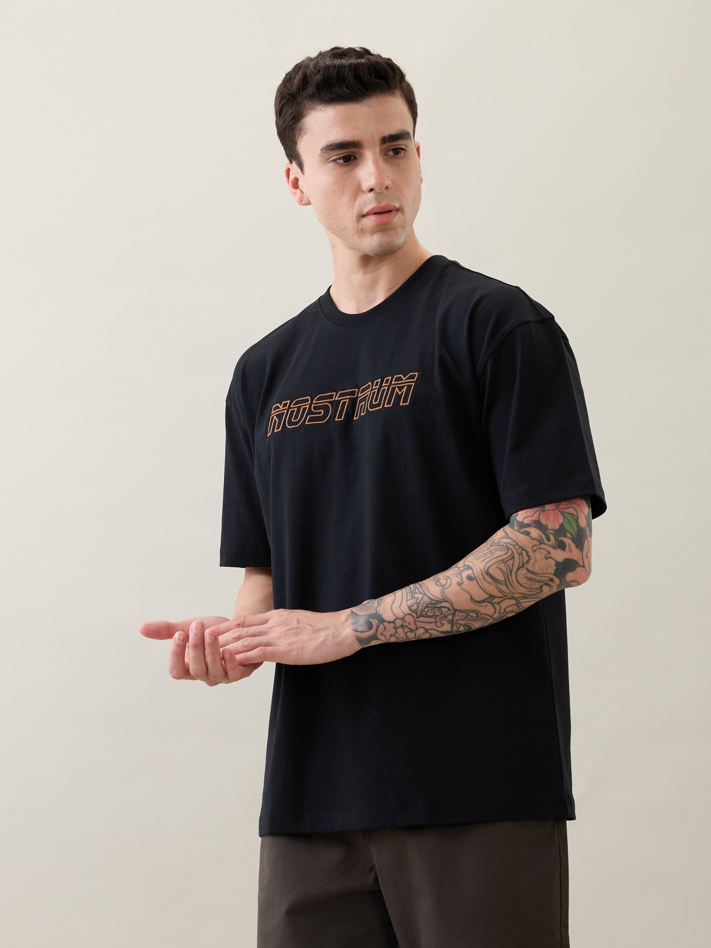 Persits Oversized T-Shirt: Black