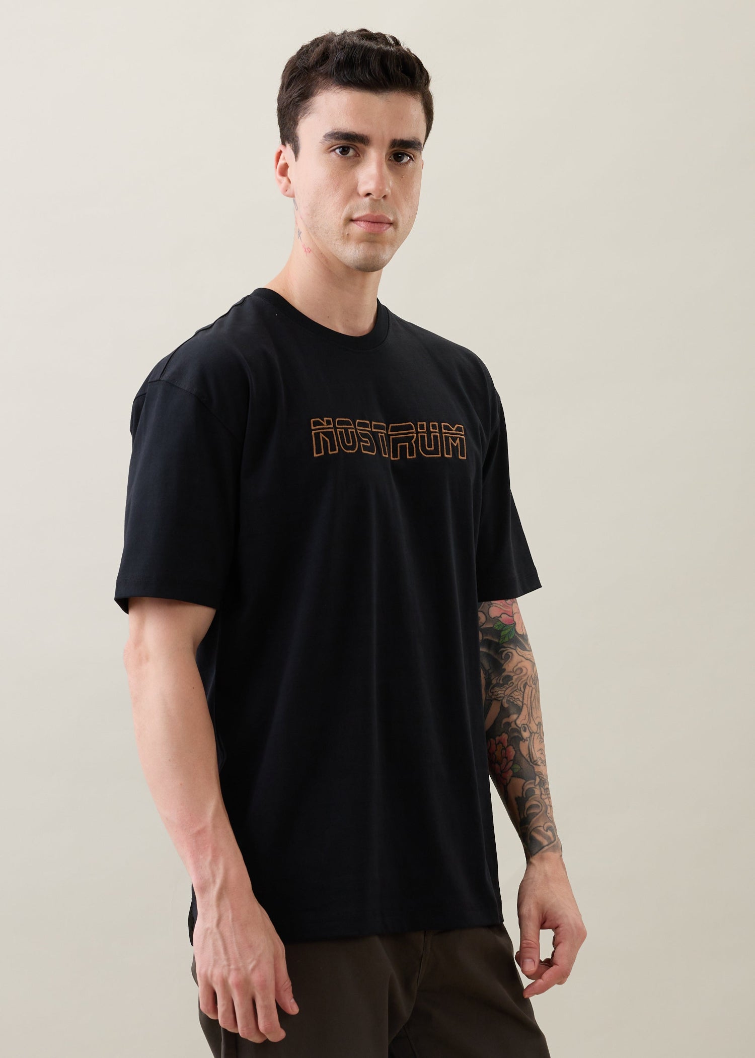 Persits Oversized T-Shirt: Black