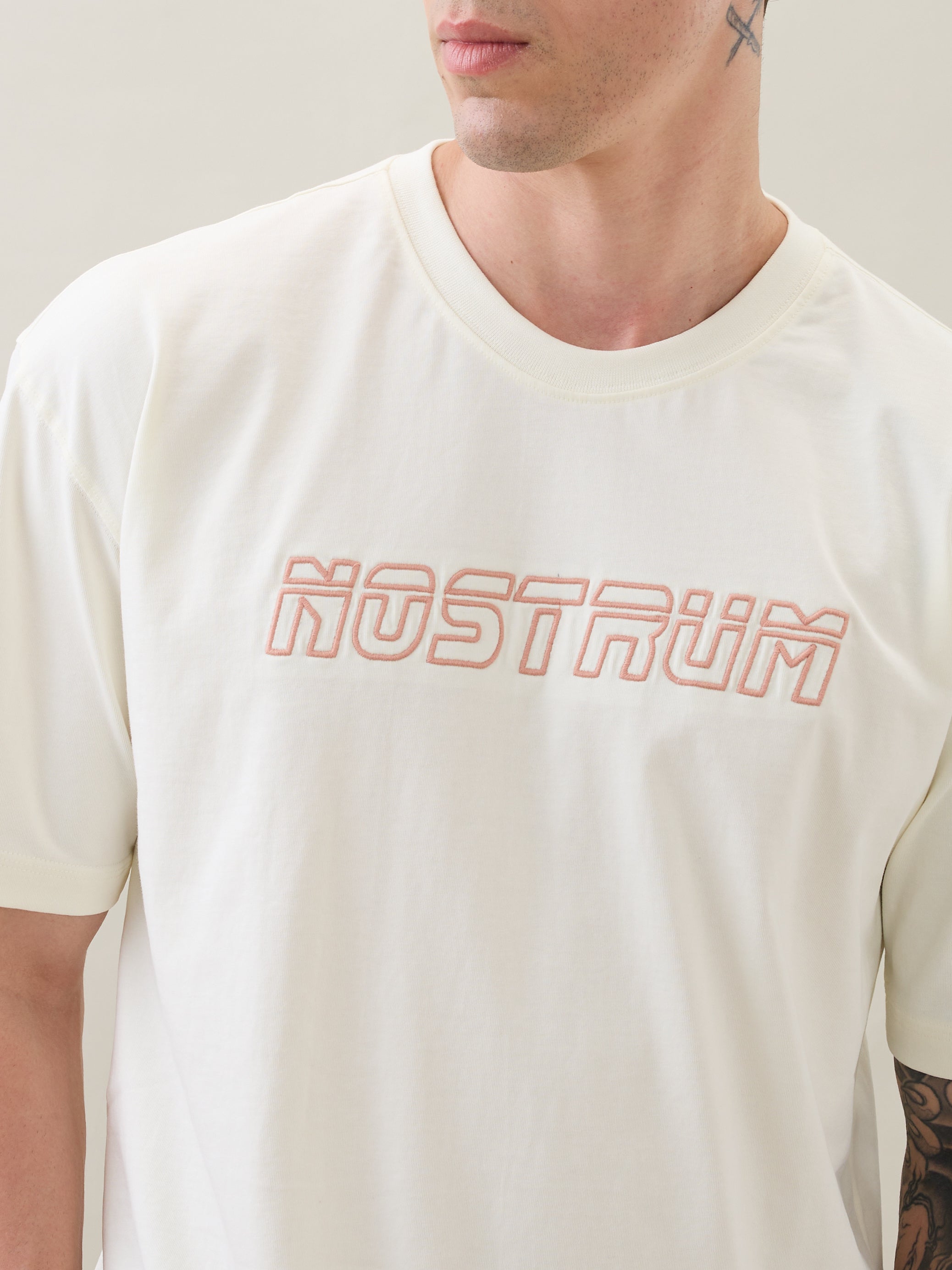 Persits Oversized T-Shirt: Off-White