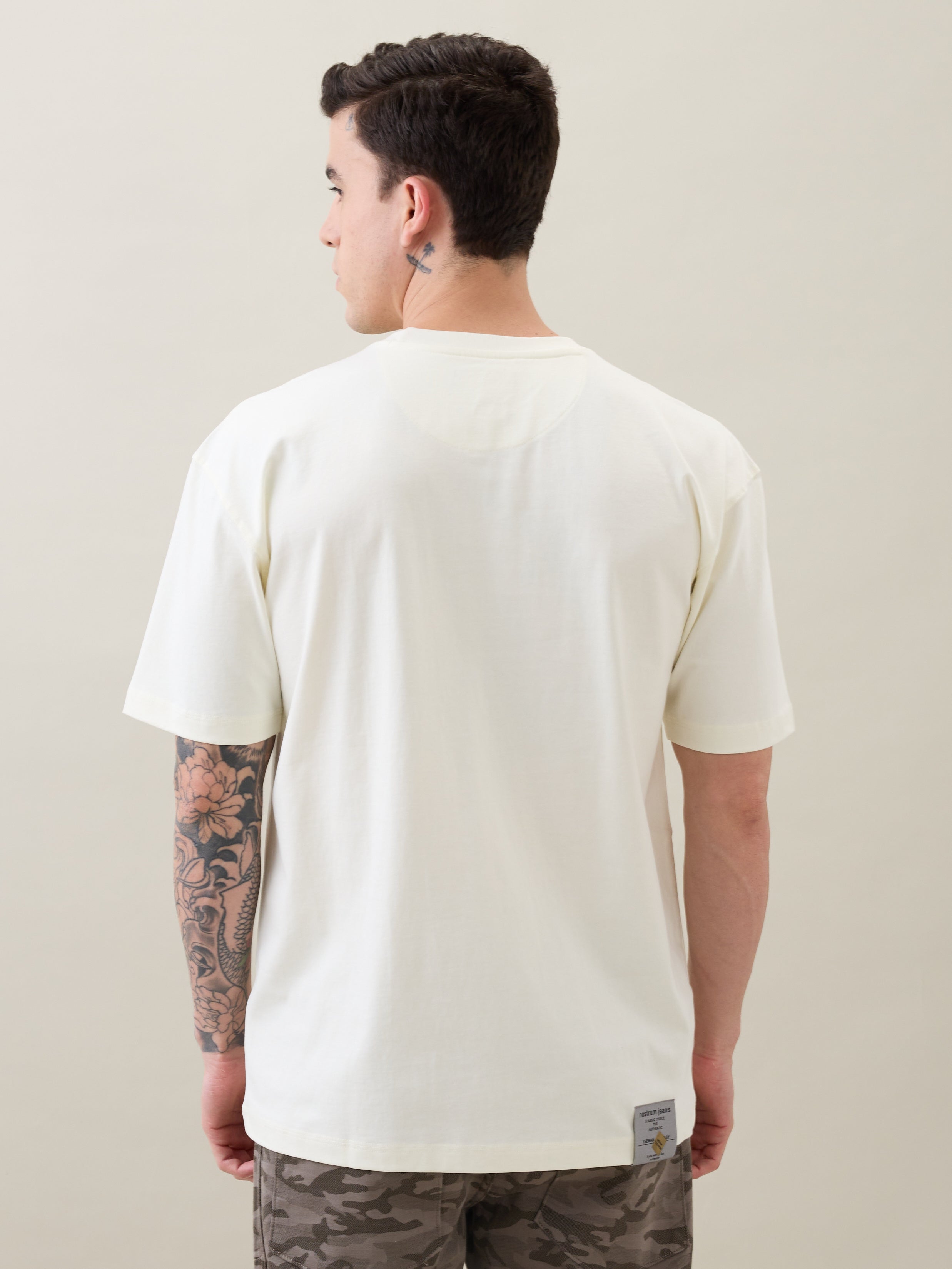 Persits Oversized T-Shirt: Off-White