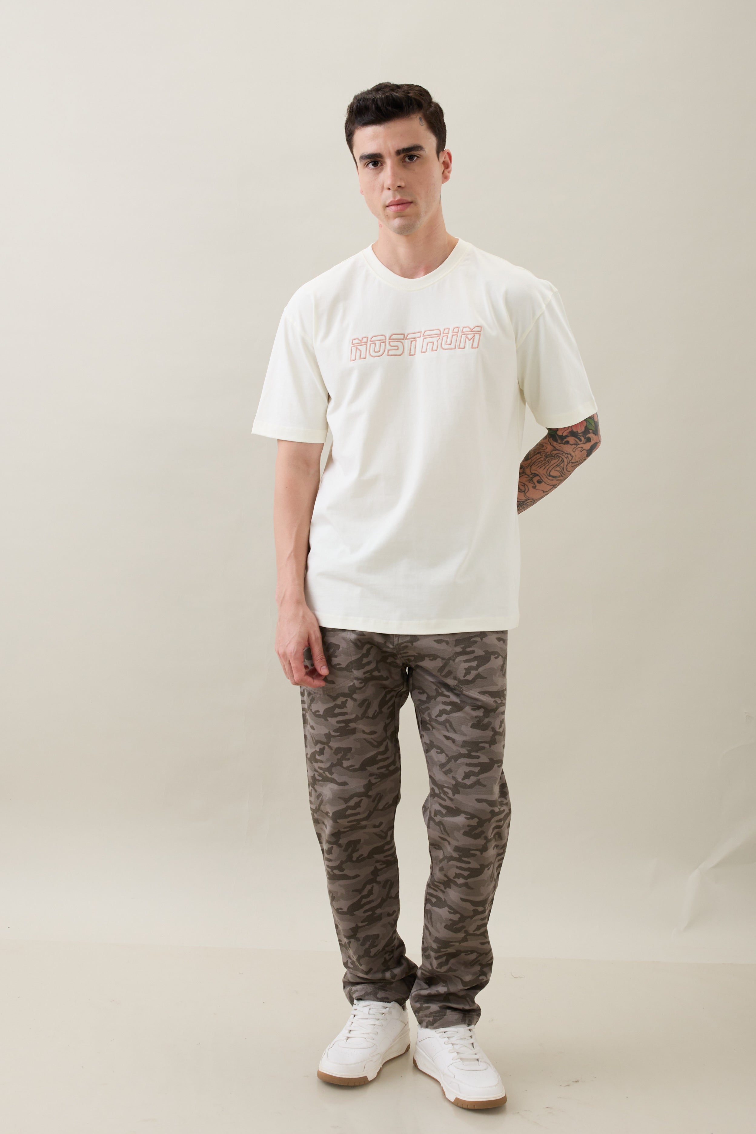 Persits Oversized T-Shirt: Off-White