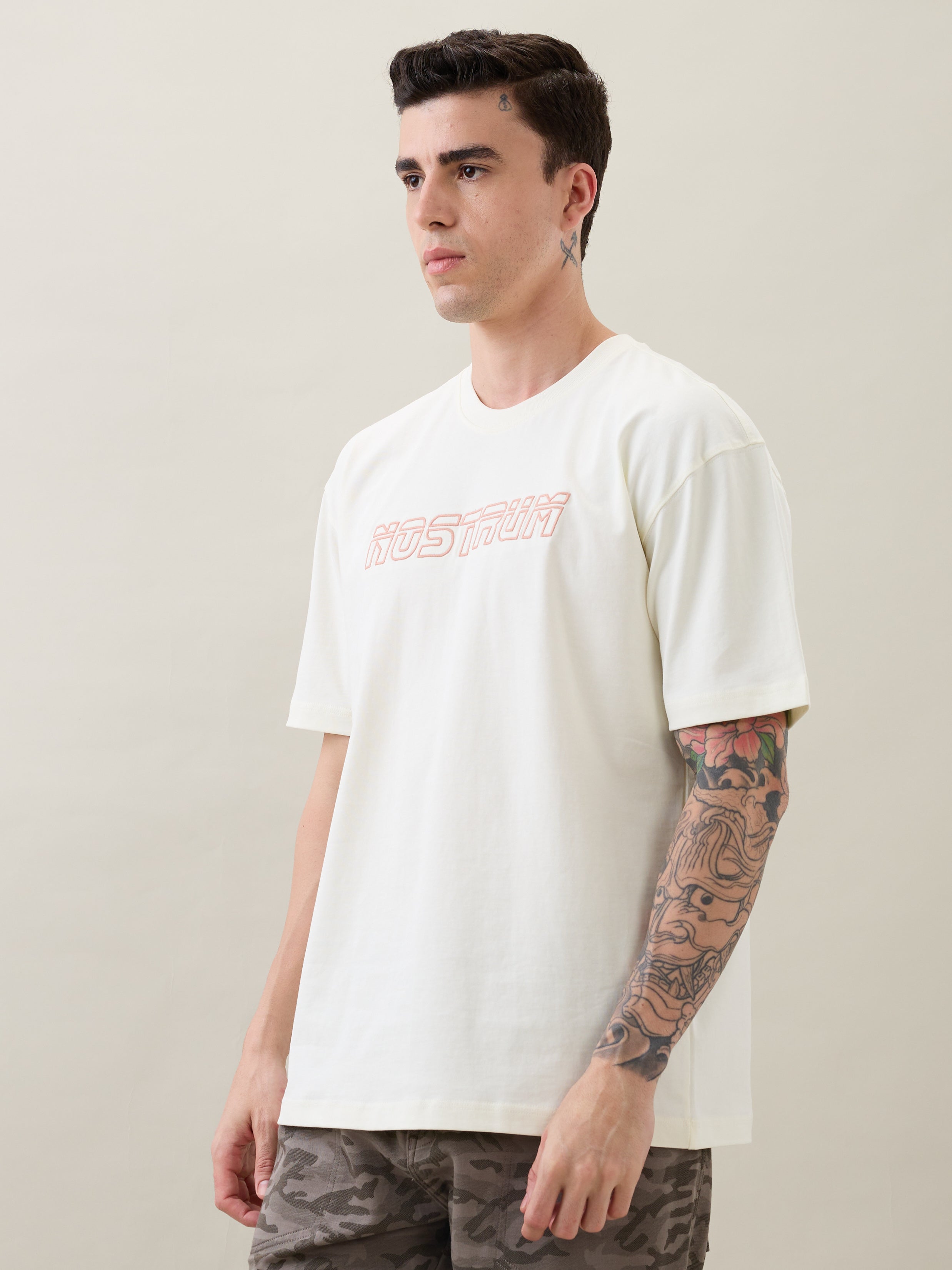 Persits Oversized T-Shirt: Off-White