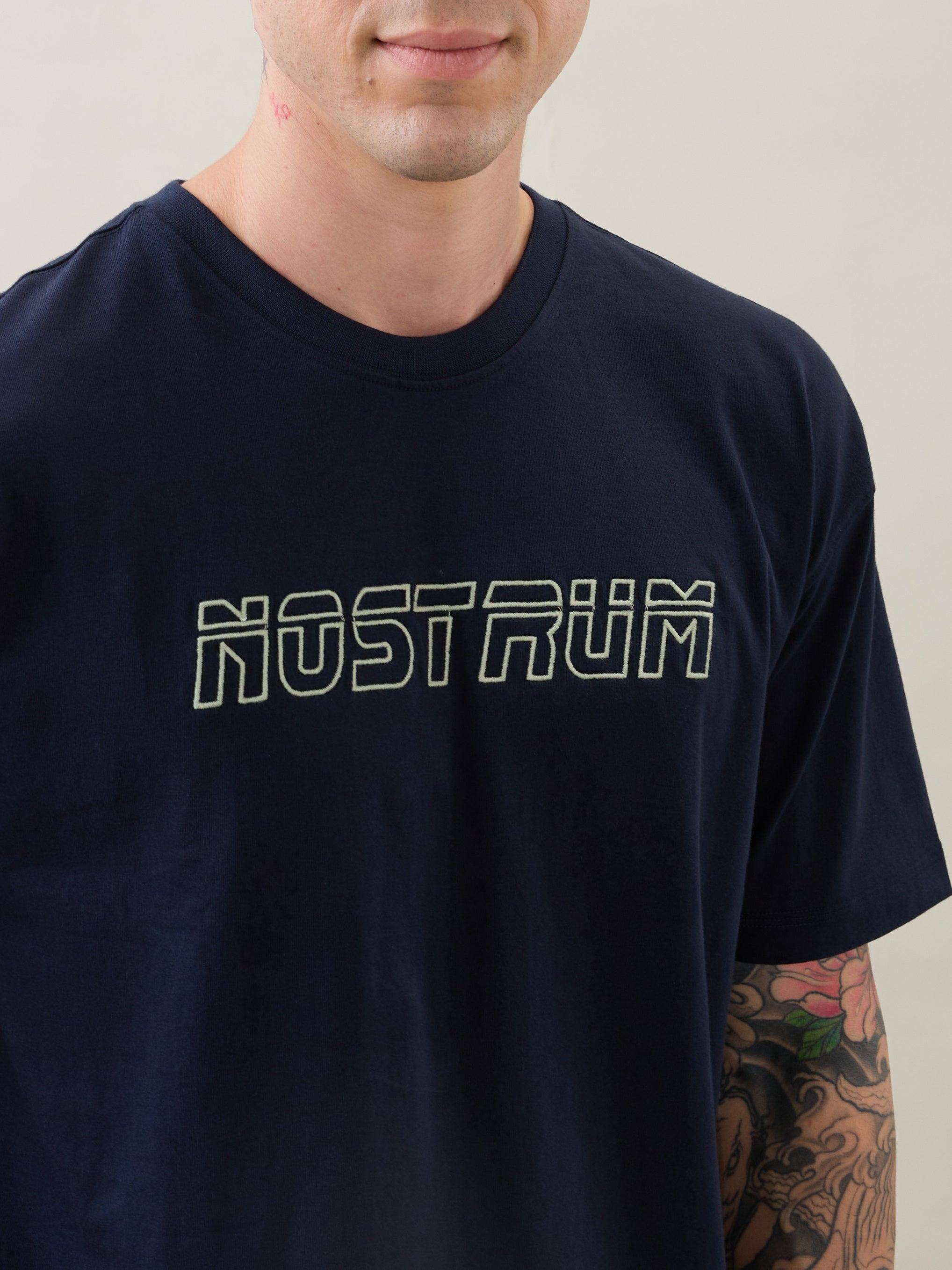 Persits Oversized T-Shirt: Navy