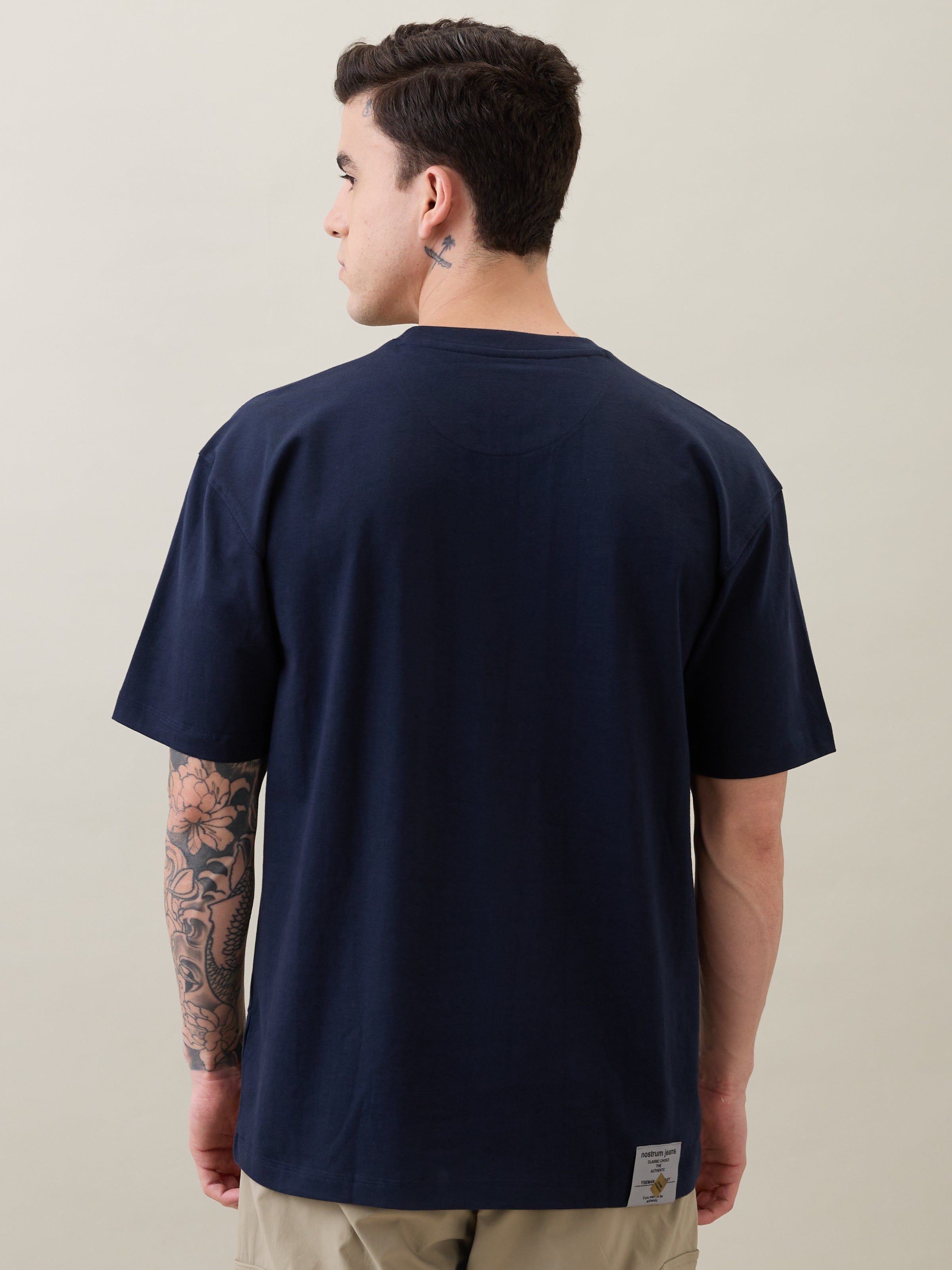 Persits Oversized T-Shirt: Navy