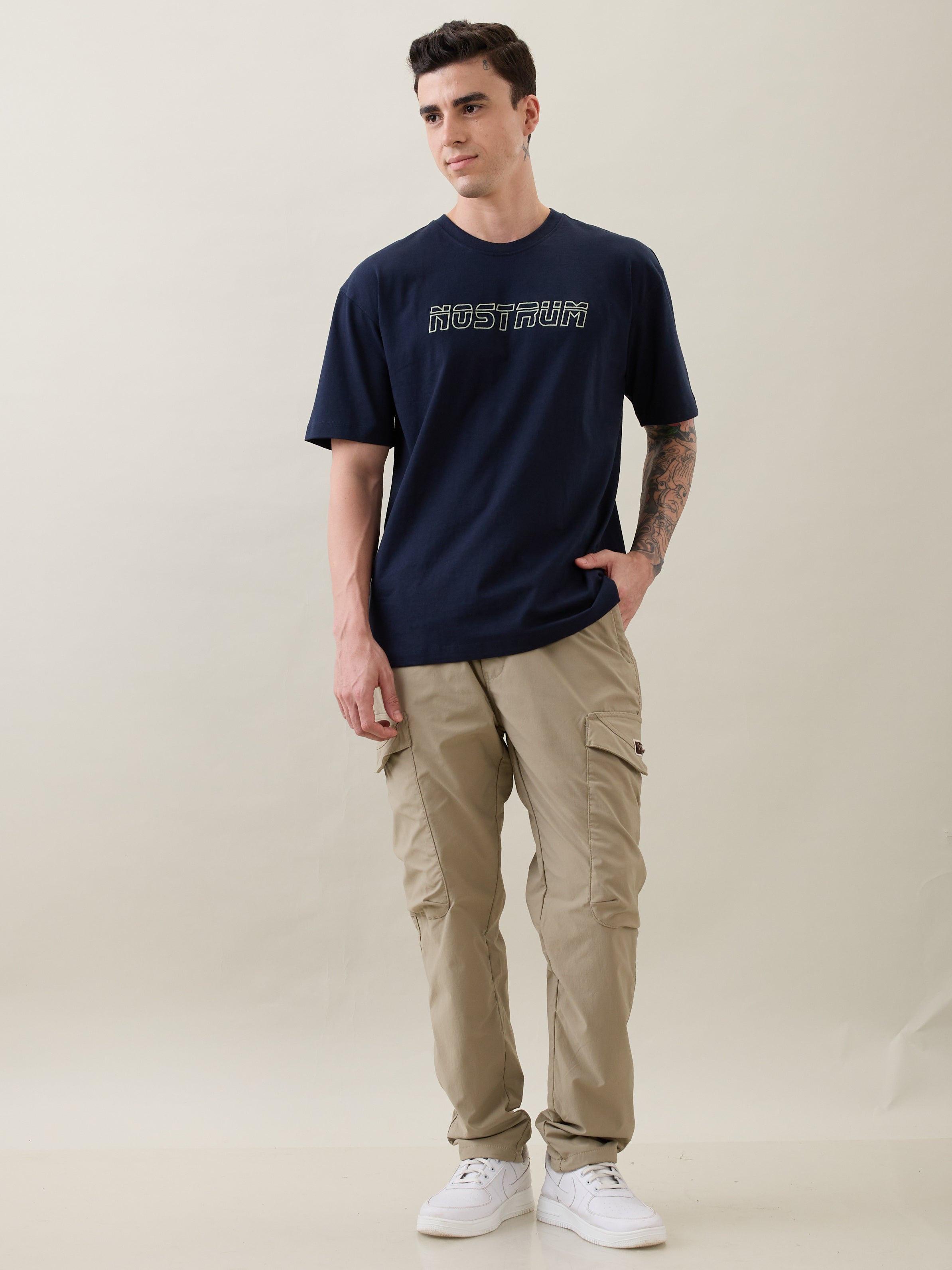Persits Oversized T-Shirt: Navy