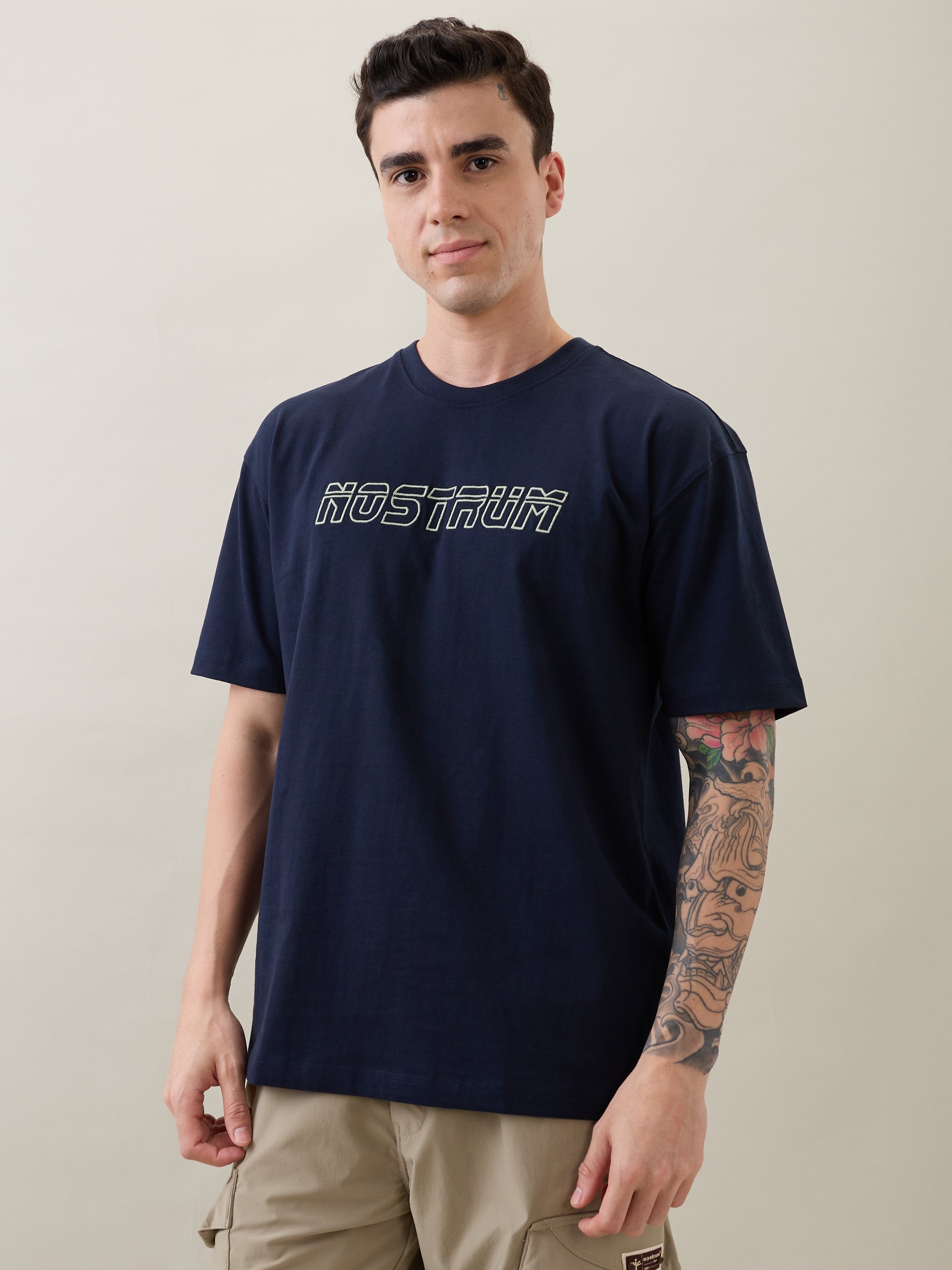 Persits Oversized T-Shirt: Navy