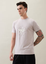 Enchant Graphic Print T-shirt: L.Grey