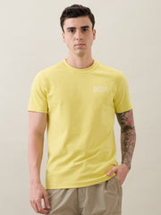 Discrete Graphic T-shirt: Lemon