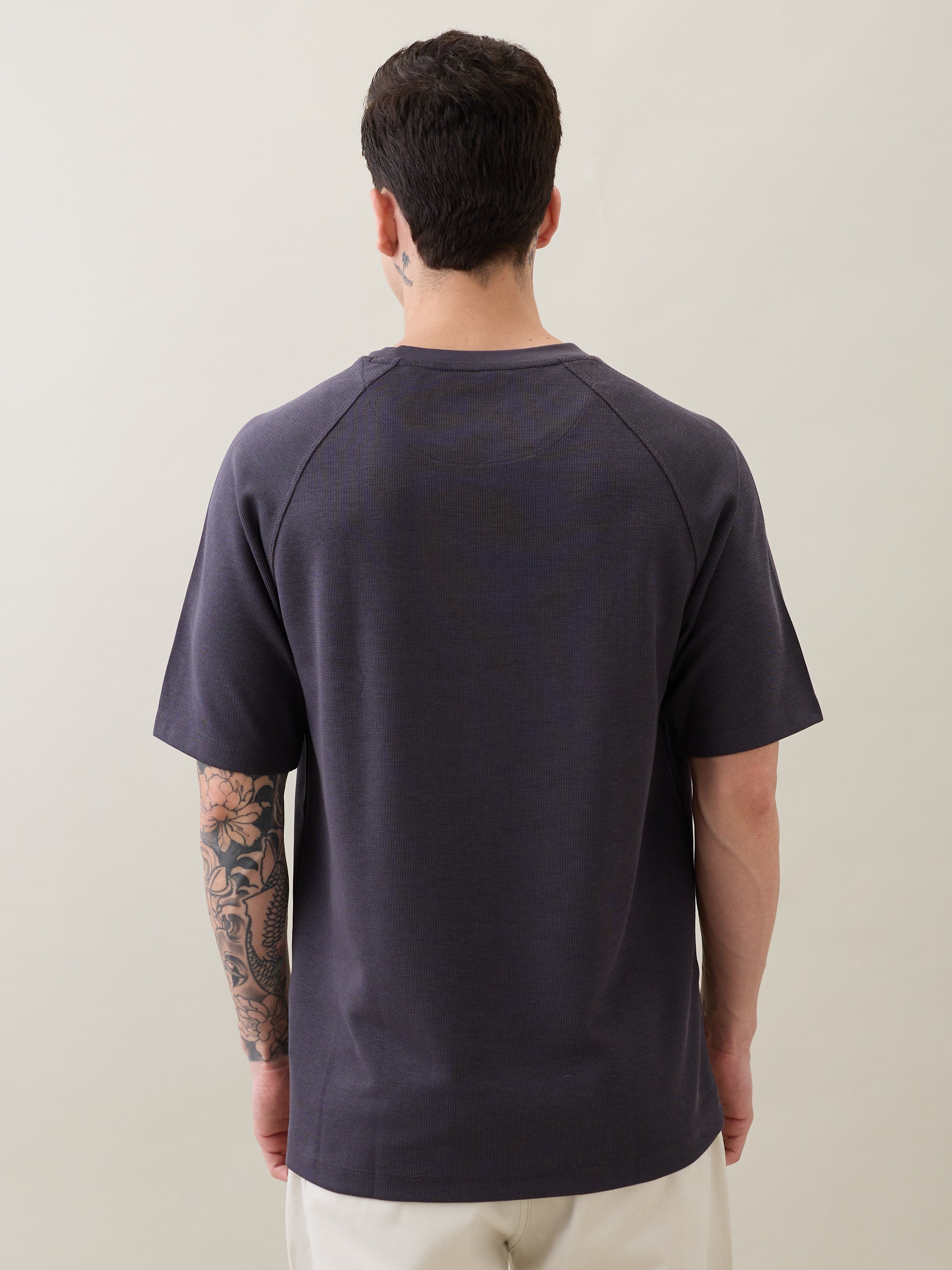 Frugal Oversized T-Shirt: Navy