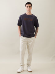 Frugal Oversized T-Shirt: Navy