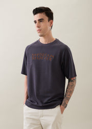 Frugal Oversized T-Shirt: Navy