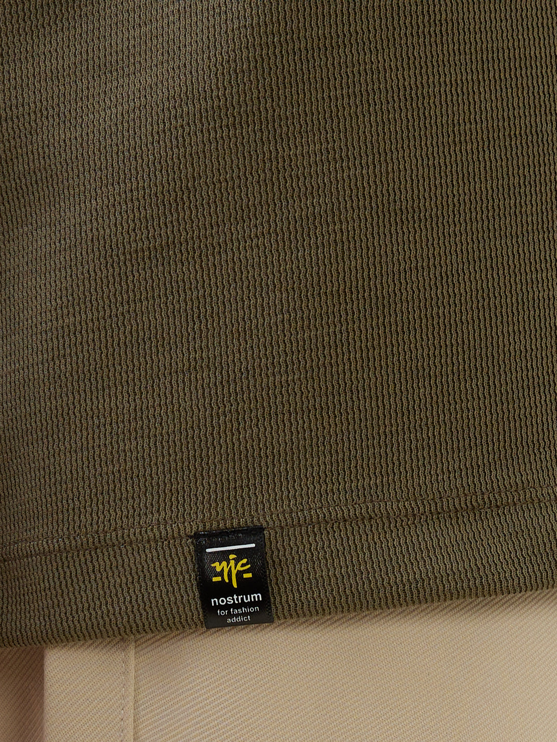 Frugal Oversized T-Shirt: Olive