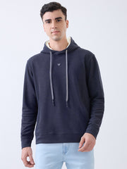 Hepburn Classic Hoodie: Navy