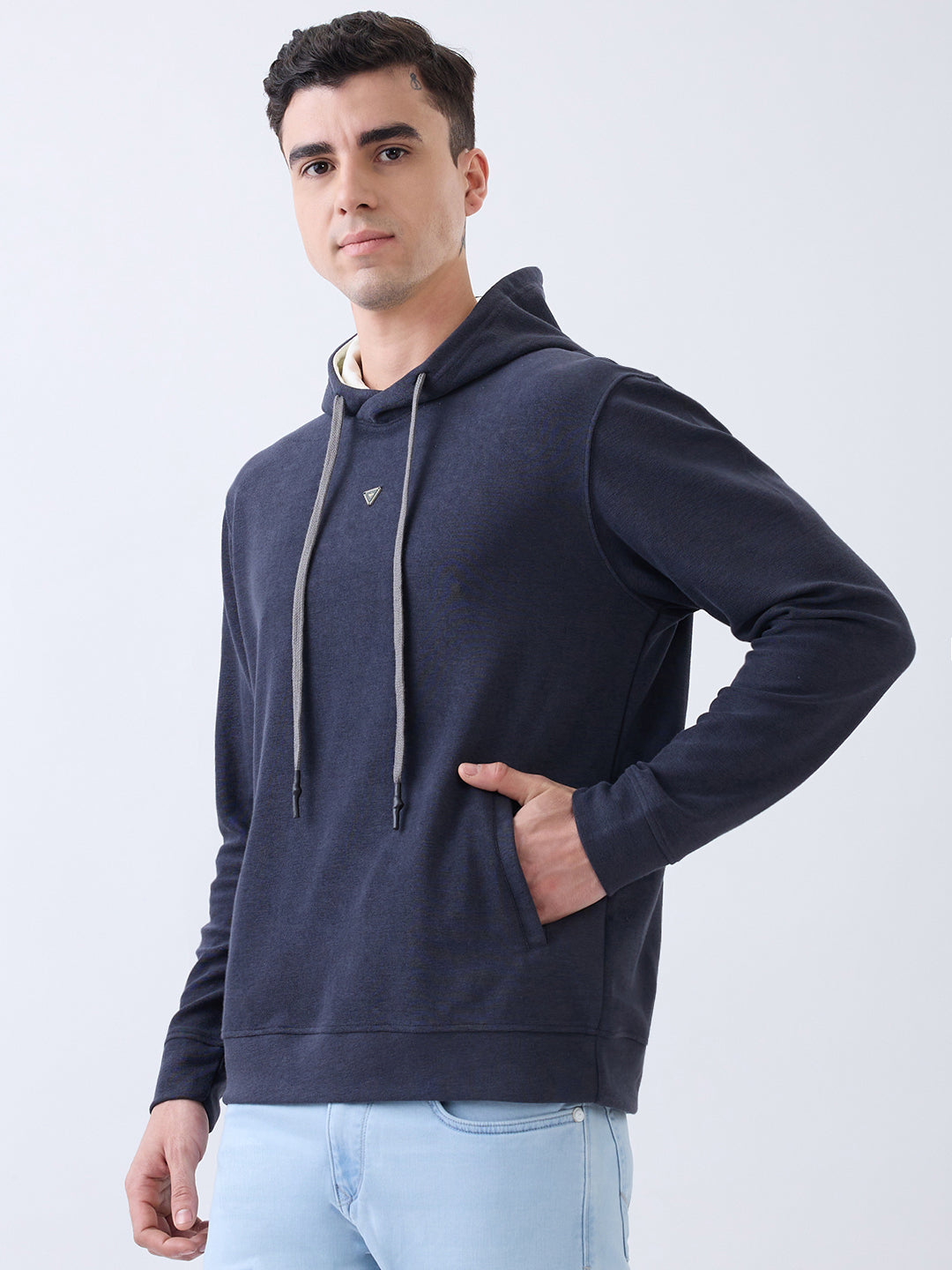 Hepburn Classic Hoodie: Navy