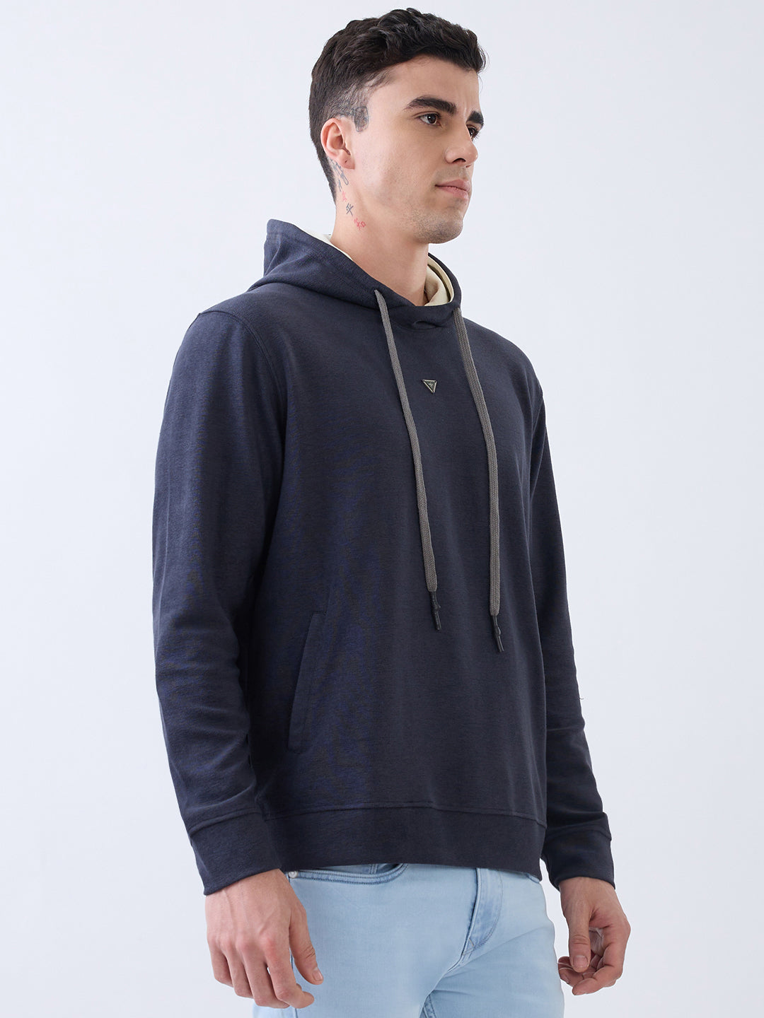 Hepburn Classic Hoodie: Navy