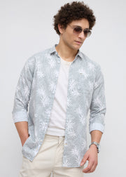 Eskon Tropical Print Shirt: Pista