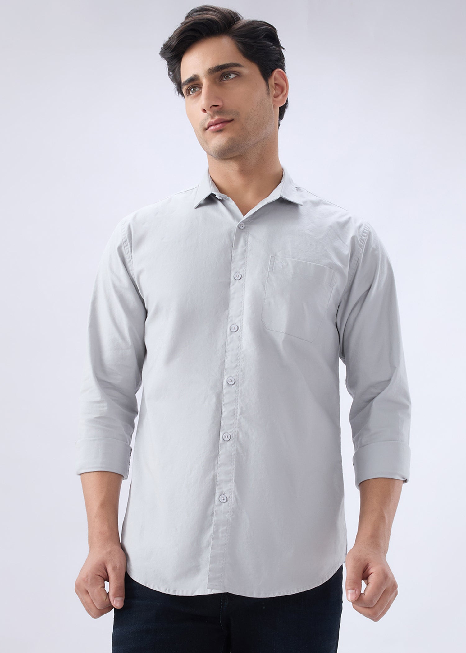 Munch Solid Full Sleeve Shirt