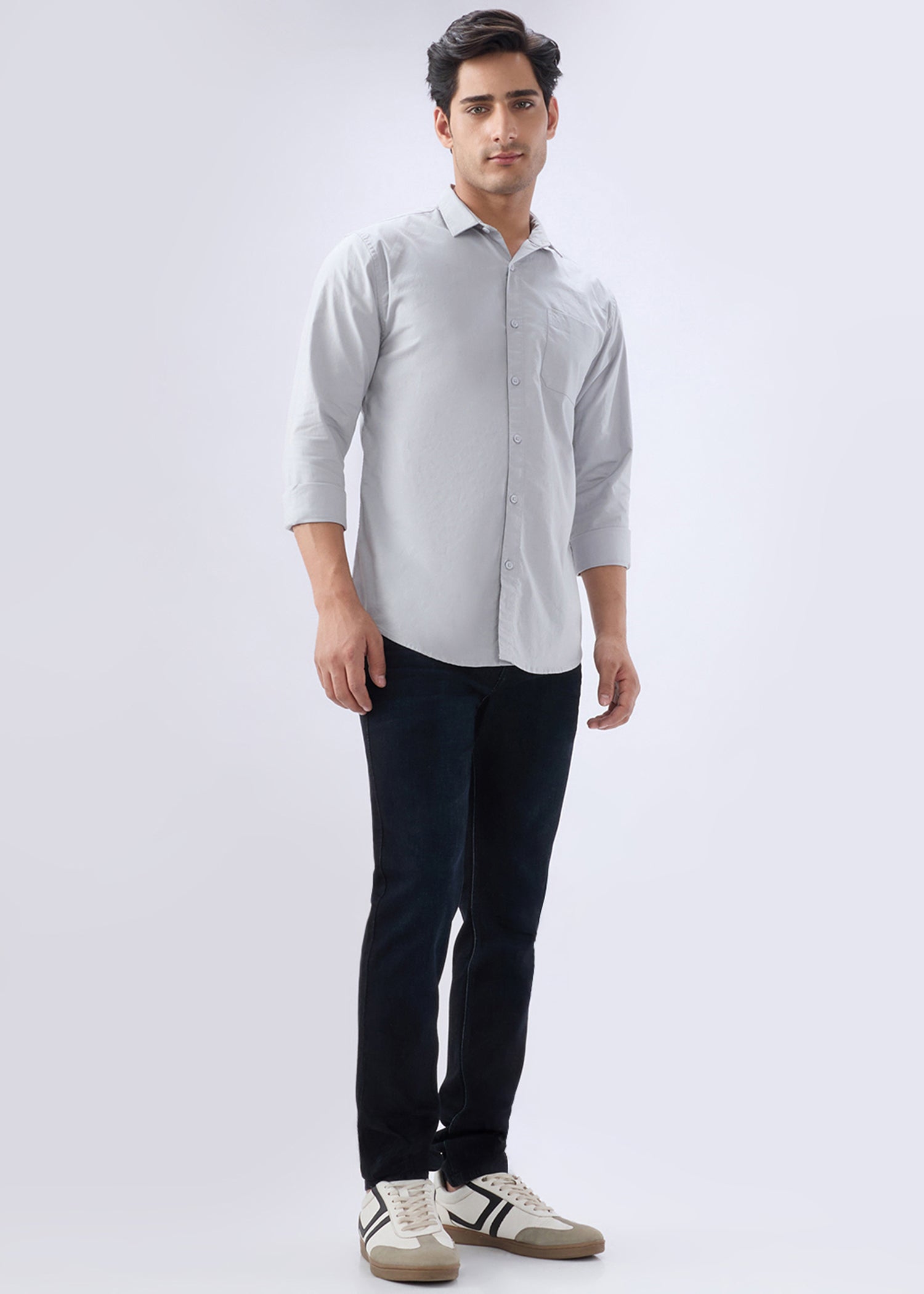 Munch Solid Full Sleeve Shirt