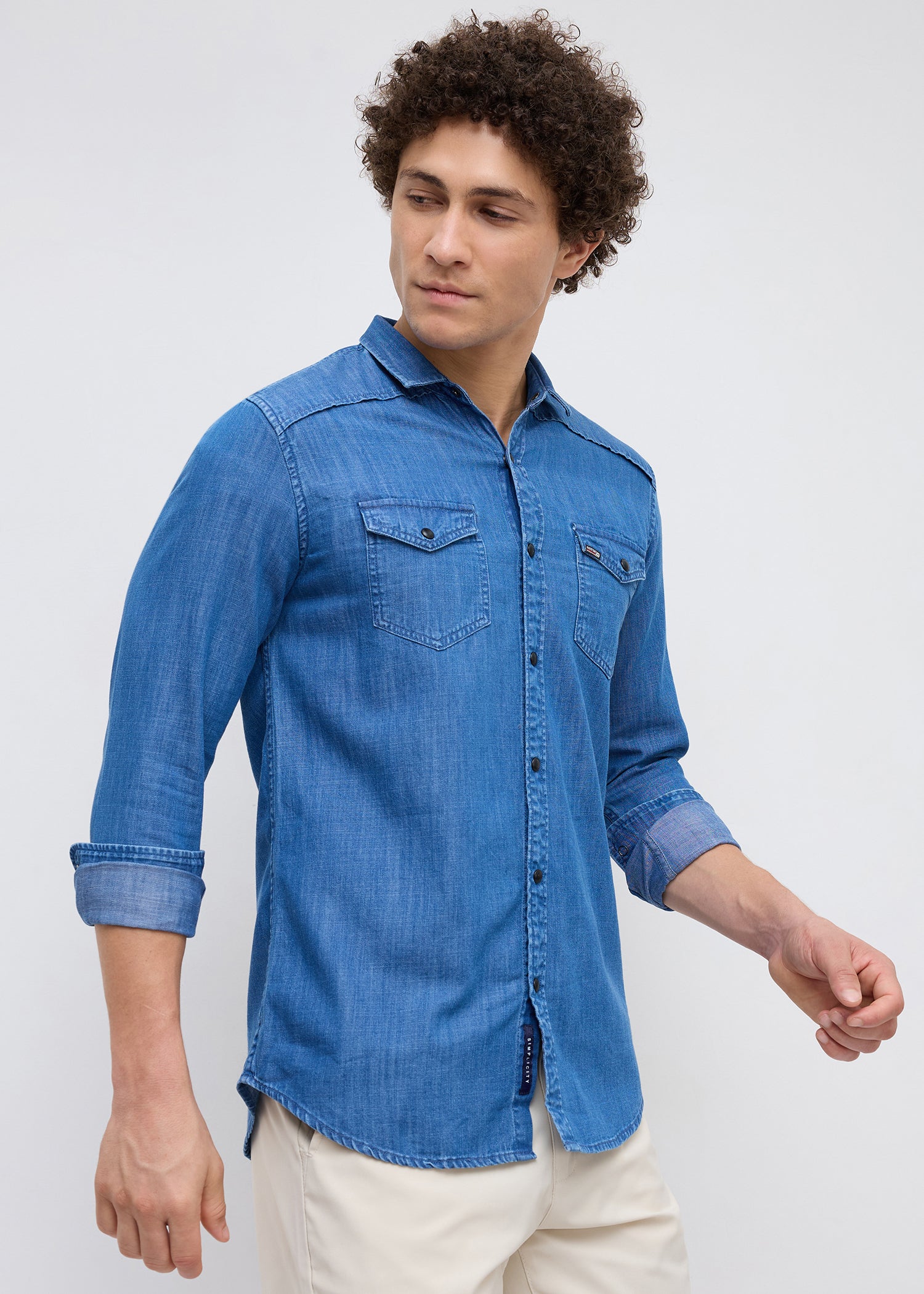 Thorpe Full Sleeve Denim Shirt