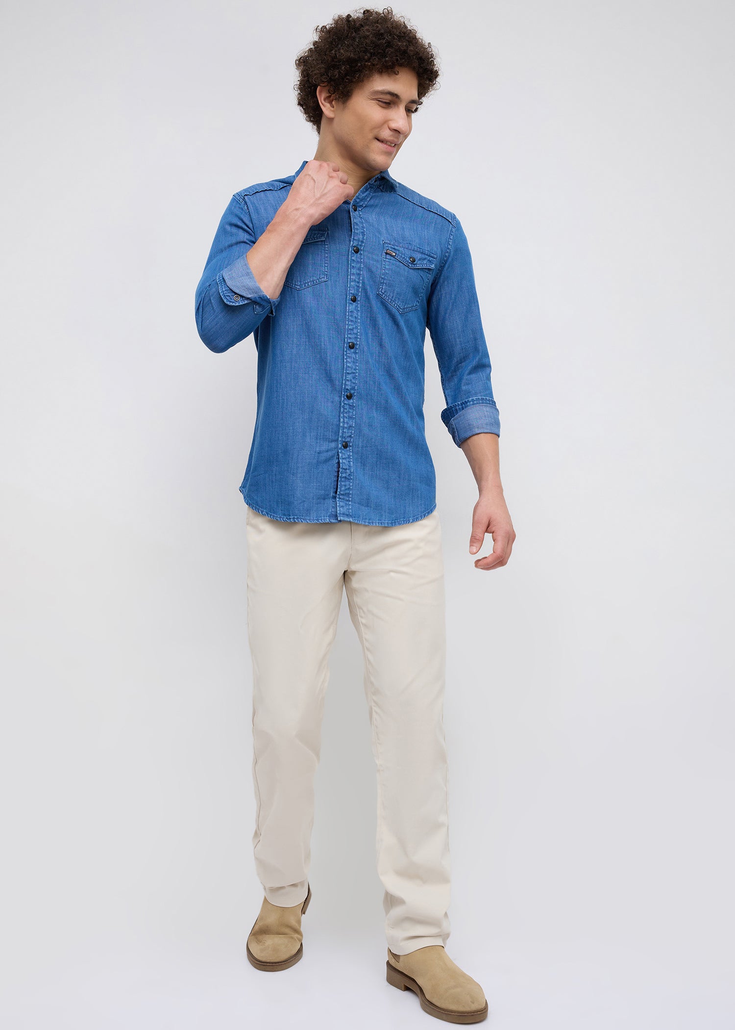 Thorpe Full Sleeve Denim Shirt